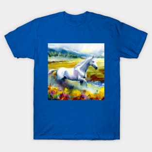 White Horse . T-Shirt